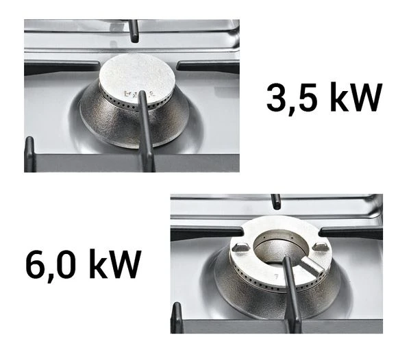 Gasherd - 31,5 KW - 6 Brenner 4 Gasherd - 31,5 KW - 6 Brenner – Bild 4