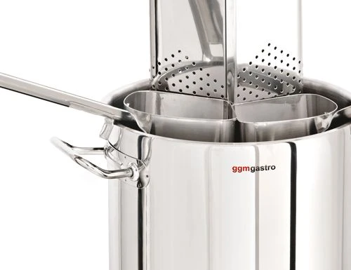 Pastatopf - Ø 360 Mm - Inkl. 4 Siebe 4 Pastatopf - Ø 360 Mm - Inkl. 4 Siebe – Bild 4