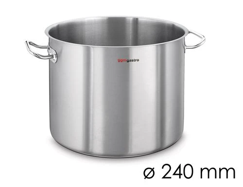 Suppentopf - Ø 240 Mm - Höhe 195 Mm | Kochtopf Groß | Edelstahltopf | Gastronomietopf | Universaltopf | Eintopf 1 Suppentopf - Ø 240 Mm - Höhe 195 Mm | Kochtopf Groß | Edelstahltopf | Gastronomietopf | Universaltopf | Eintopf