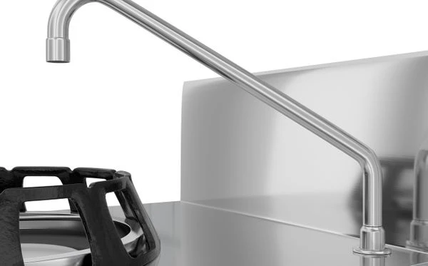 Gas Wok-Herd - 14 KW - 1 Kochstelle - Inkl. 1 Miniwassersäule 2 Gas Wok-Herd - 14 KW - 1 Kochstelle - Inkl. 1 Miniwassersäule – Bild 2