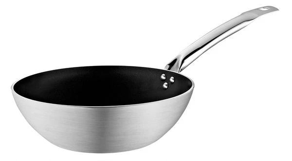 Wok Pfanne Aus Aluminium - Ø 28 Cm 2 Wok Pfanne Aus Aluminium - Ø 28 Cm – Bild 2