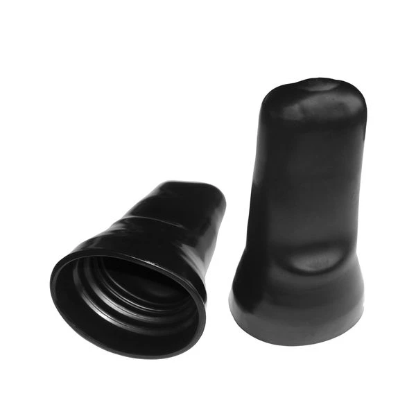 (6 Stück) Ausgießerabdeckung - 80x30x20mm - Schwarz 2 (6 Stück) Ausgießerabdeckung - 80x30x20mm - Schwarz – Bild 2