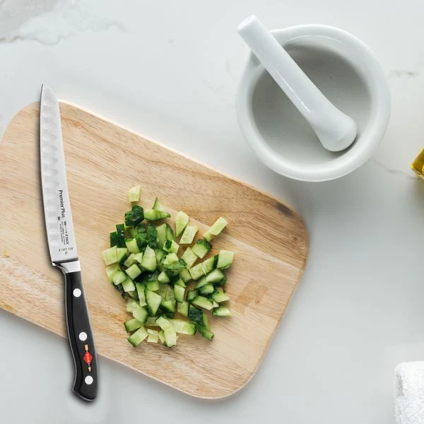 F. DICK | Premier Plus -Allzweckmesser Mit Kullenschliff - Klinge 16cm 3 F. DICK | Premier Plus -Allzweckmesser Mit Kullenschliff - Klinge 16cm – Bild 3