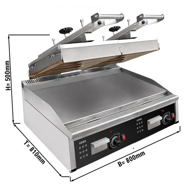 Highspeed Doppel-Kontaktgrill | Hamburger Grill - 12 KW - Automatisch - Digitales Display 1 Highspeed Doppel-Kontaktgrill | Hamburger Grill - 12 KW - Automatisch - Digitales Display