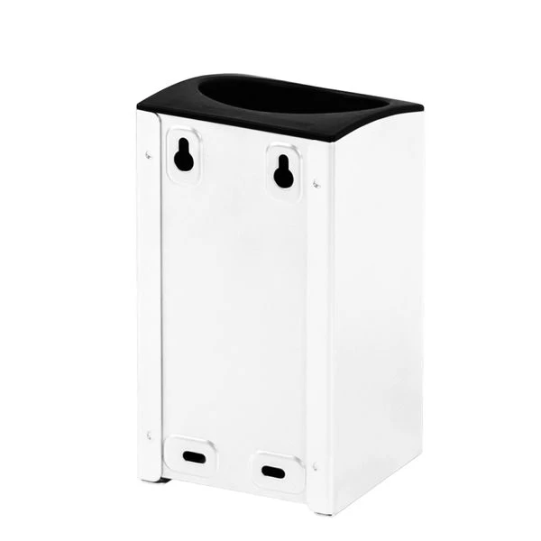 AIR-WOLF | WC-Bürstenhalter - Oben Offen - Edelstahl Weiß 4 AIR-WOLF | WC-Bürstenhalter - Oben Offen - Edelstahl Weiß – Bild 4