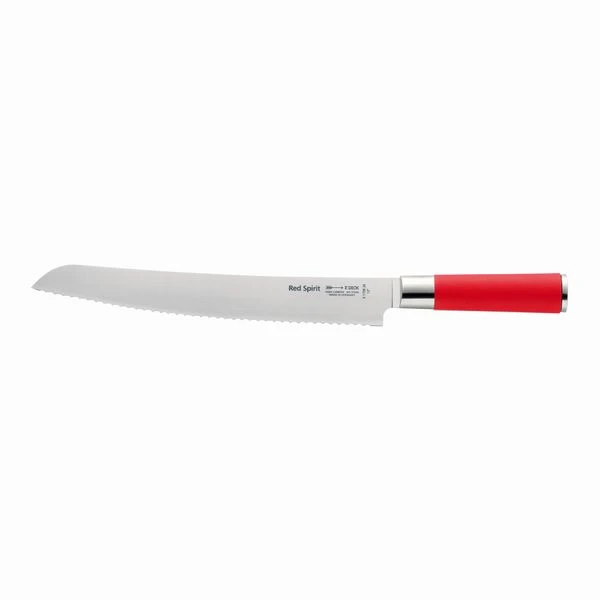 F. DICK | Red Spirit - Brotmesser Mit Welle - Klinge 26cm 2 F. DICK | Red Spirit - Brotmesser Mit Welle - Klinge 26cm – Bild 2