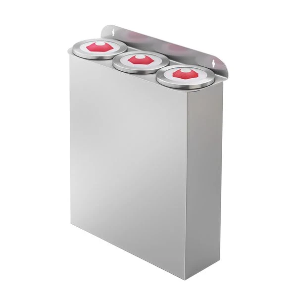 Set Dreifach Becherspender - Kunststoff - Anbauversion 2 Set Dreifach Becherspender - Kunststoff - Anbauversion – Bild 2