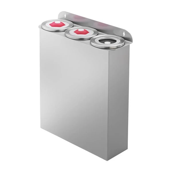 Set Dreifach Becherspender - Kunststoff - Anbauversion 2 Set Dreifach Becherspender - Kunststoff - Anbauversion – Bild 2