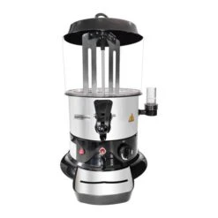 Schokoladenspender / Salep - 9 Liter - Schwarz Silber 12 Schokoladenspender / Salep - 9 Liter - Schwarz Silber -Koch Set Haus CS 1 1 2b80