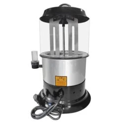 Schokoladenspender / Salep - 9 Liter - Schwarz Silber 14 Schokoladenspender / Salep - 9 Liter - Schwarz Silber -Koch Set Haus CS 1 4 2bc8