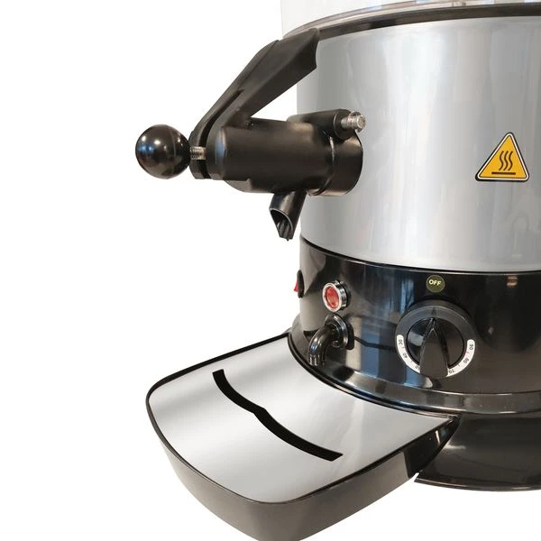 Schokoladenspender / Salep - 9 Liter - Schwarz Silber 7 Schokoladenspender / Salep - 9 Liter - Schwarz Silber – Bild 7