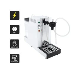 Professioneller Milchschäumer - Weiß - 1,5 Liter -Koch Set Haus CappuccinoW neu Icon 3333