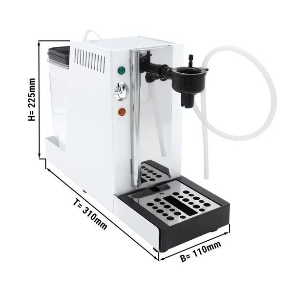 Professioneller Milchschäumer - Weiß - 1,5 Liter 1 Professioneller Milchschäumer - Weiß - 1,5 Liter