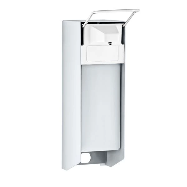 Desinfektionsspender Mit Bedienhebel - 1000ml - Edelstahl 1 Desinfektionsspender Mit Bedienhebel - 1000ml - Edelstahl