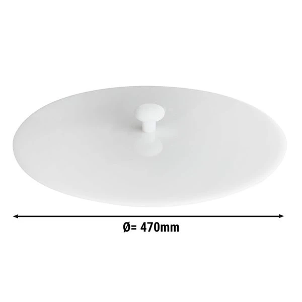 Deckel Für Parmesanrad - Ø 470 Mm - Kunststoff 2 Deckel Für Parmesanrad - Ø 470 Mm - Kunststoff – Bild 2