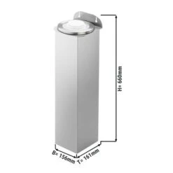 Set Becherspender - Kunststoff - Anbauversion