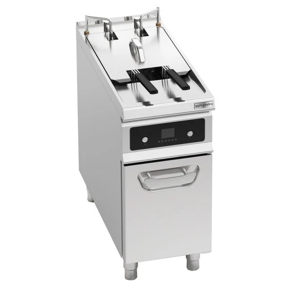 Elektro Fritteuse - 22 Liter - 22 KW - Mit Automatischer Korbanhebung & Ölfiltersystem 2 Elektro Fritteuse - 22 Liter - 22 KW - Mit Automatischer Korbanhebung & Ölfiltersystem – Bild 2