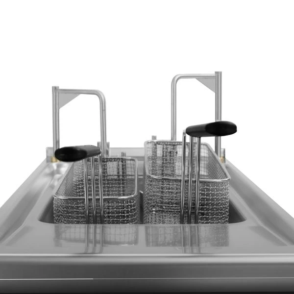 Elektro Fritteuse - 22 Liter - 22 KW - Mit Automatischer Korbanhebung & Ölfiltersystem 7 Elektro Fritteuse - 22 Liter - 22 KW - Mit Automatischer Korbanhebung & Ölfiltersystem – Bild 7