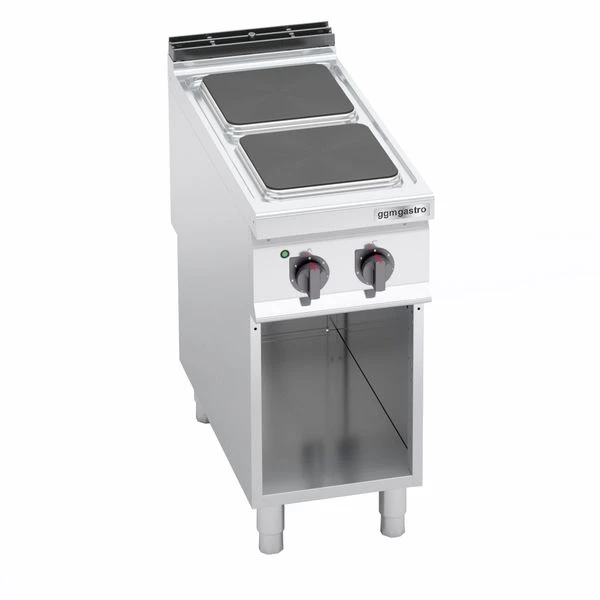 Elektroherd - 7 KW - 2 Platten Eckig 2 Elektroherd - 7 KW - 2 Platten Eckig – Bild 2