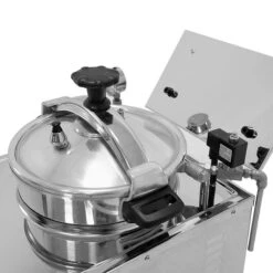 Elektrische Hochdruckfritteuse - 15 Liter - 3 KW - Manuell 10 Elektrische Hochdruckfritteuse - 15 Liter - 3 KW - Manuell -Koch Set Haus EHFMY535 detail 1 932c