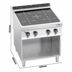 Infrarotherd - 16 KW - 4 Kochfelder