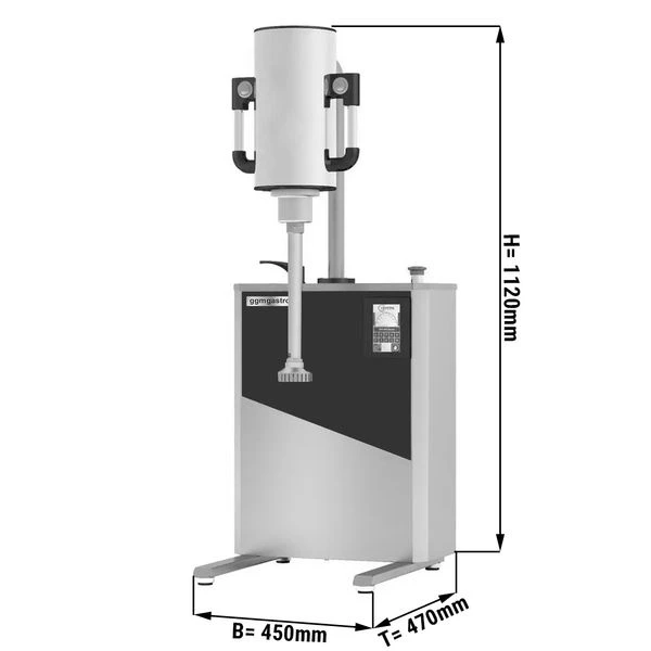 Professioneller Eismixer 1 Professioneller Eismixer