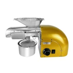 Elektrische Ölpresse - Gold - 1,8 KW 14 Elektrische Ölpresse - Gold - 1,8 KW -Koch Set Haus EOPMCH Gold 5 3341