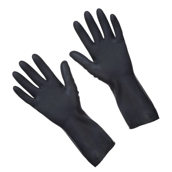 Reinigungshandschuhe, Schwarz, Gr. L 1 Reinigungshandschuhe, Schwarz, Gr. L