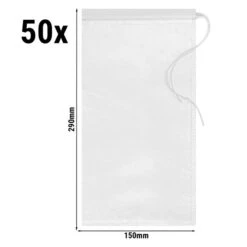 (50 Stück) Ersatzfilter Zu Frittierölfilter GFR80B & GFR80E