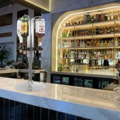 Flaschenhalter - 445x330x95mm - Aluminium 5 Flaschenhalter - 445x330x95mm - Aluminium -Koch Set Haus FHBP44WA 2 6590