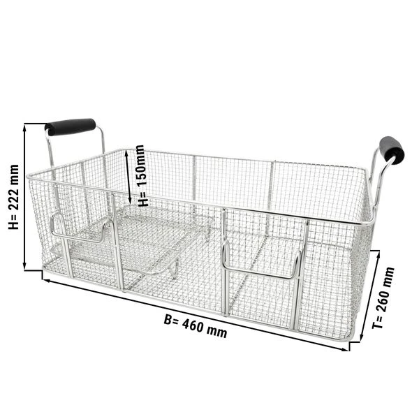 Elektro Fisch Fritteuse - 20,4 Liter - 5 KW - Mit Ablasshahn 6 Elektro Fisch Fritteuse - 20,4 Liter - 5 KW - Mit Ablasshahn – Bild 6