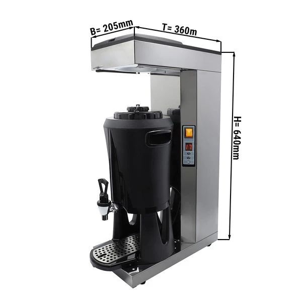 Filterkaffeemaschine - 2,5 Liter - 2,2kW - Mit Thermokinetik & Automatischer Wasserbefüllung 1 Filterkaffeemaschine - 2,5 Liter - 2,2kW - Mit Thermokinetik & Automatischer Wasserbefüllung