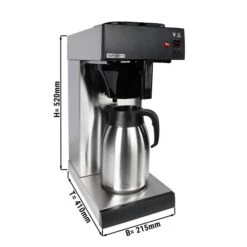 Filterkaffeemaschine - 2,0 Liter - Inkl. Isolierkanne