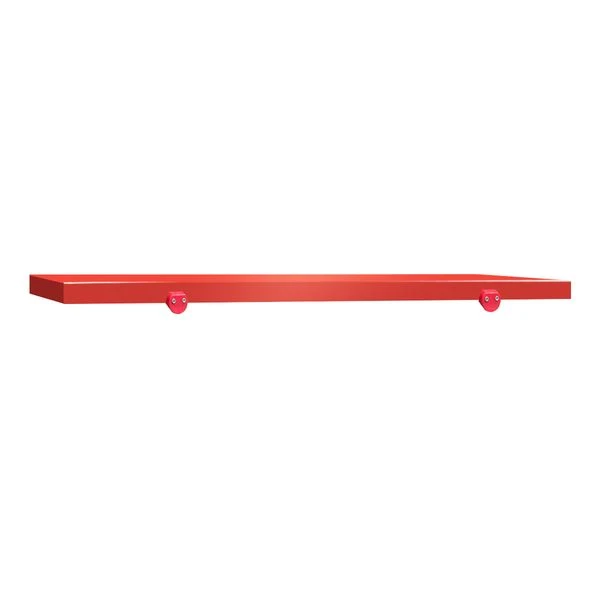 Schneideplatte Für Fleischereitisch - 1800x800mm - Rot 2 Schneideplatte Für Fleischereitisch - 1800x800mm - Rot – Bild 2