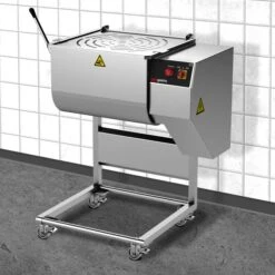 Elektrischer Fleischmischer - 185 Liter - 150 Kg - 1,5 KW - 2 Messer 7 Elektrischer Fleischmischer - 185 Liter - 150 Kg - 1,5 KW - 2 Messer -Koch Set Haus FMESP185 004 c16e