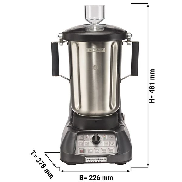HAMILTON BEACH | Foodmixer EXPEDITOR - 4 Liter - 1,5 KW - Edelstahlbehälter 1 HAMILTON BEACH | Foodmixer EXPEDITOR - 4 Liter - 1,5 KW - Edelstahlbehälter