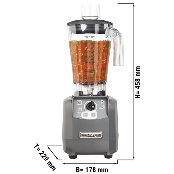 HAMILTON BEACH | Foodmixer EXPEDITOR - 1,8 Liter - 750 Watt 1 HAMILTON BEACH | Foodmixer EXPEDITOR - 1,8 Liter - 750 Watt