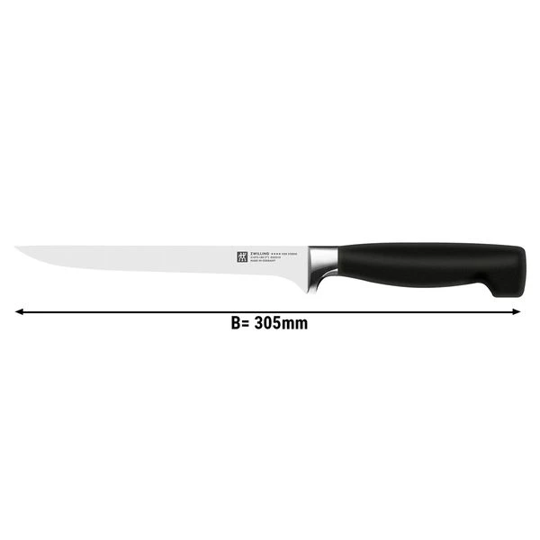 ZWILLING | VIER STERNE - Filiermesser - Klinge 18cm 1 ZWILLING | VIER STERNE - Filiermesser - Klinge 18cm