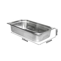 GN Behälter Gelocht 1/1 - Tiefe 100 Mm