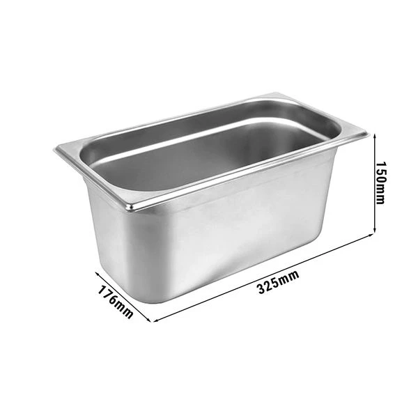 GN Behälter 1/3 - Tiefe 150 Mm 1 GN Behälter 1/3 - Tiefe 150 Mm