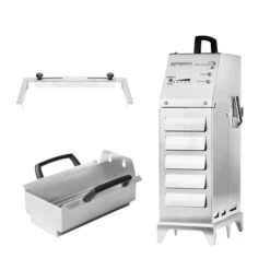 Tragbarer Akku-Frittierölfilter - 50 Liter/Minute - Für Max. 20 Liter Fritteusen 18 Tragbarer Akku-Frittierölfilter - 50 Liter/Minute - Für Max. 20 Liter Fritteusen -Koch Set Haus GFR50B detail 4 6f4a