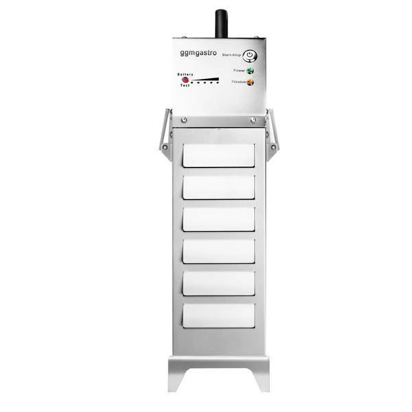 Tragbarer Akku-Frittierölfilter - 80 Liter/Minute - Für Ab 20 Liter Fritteusen 3 Tragbarer Akku-Frittierölfilter - 80 Liter/Minute - Für Ab 20 Liter Fritteusen – Bild 3