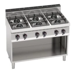 Gasherd - 42 KW - 6 Brenner 11 Gasherd - 42 KW - 6 Brenner -Koch Set Haus GHB171P 2 75d4