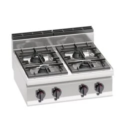 Gasherd - 28 KW - 4 Brenner 18 Gasherd - 28 KW - 4 Brenner -Koch Set Haus GHB874P 001 40c0