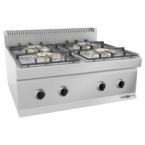 Gasherd - 14 KW - 4 Brenner 2 Gasherd - 14 KW - 4 Brenner – Bild 2