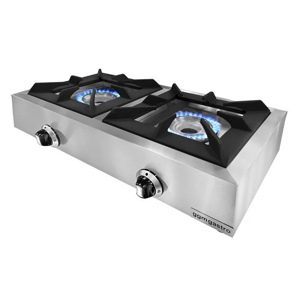 Gasherd - 11 KW - 2 Brenner 2 Gasherd - 11 KW - 2 Brenner – Bild 2