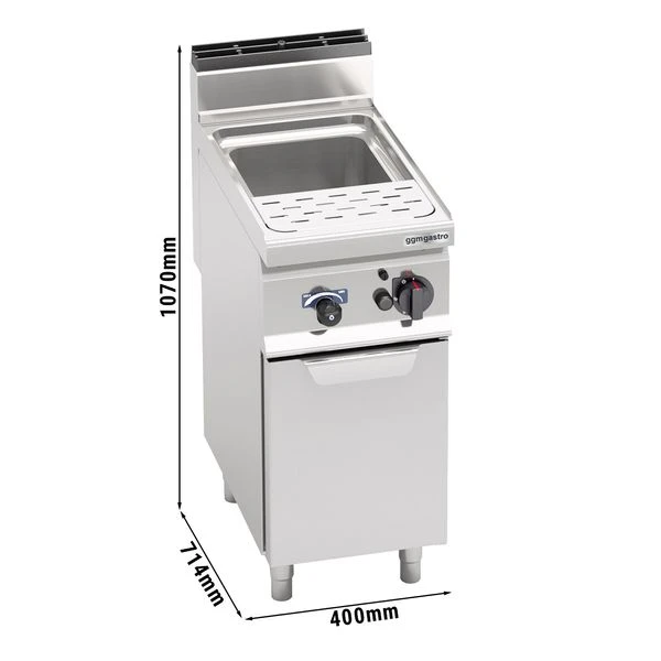 Gas Nudelkocher - 30 Liter - 10 KW 1 Gas Nudelkocher - 30 Liter - 10 KW