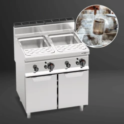 Gas Nudelkocher - 60 Liter - 20 KW 15 Gas Nudelkocher - 60 Liter - 20 KW -Koch Set Haus GNB879E facebook 1fe2