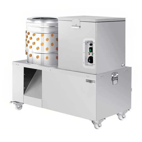 2-in-1 Rupfmaschine Und Brühkessel Für Geflügel - Trommel Ø 55 Cm 2 2-in-1 Rupfmaschine Und Brühkessel Für Geflügel - Trommel Ø 55 Cm – Bild 2