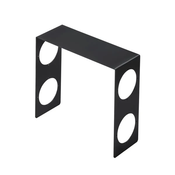 Gestell Für Becher- & Deckelspender - Schwarz - Inkl. Silikonringsatz 1 Gestell Für Becher- & Deckelspender - Schwarz - Inkl. Silikonringsatz